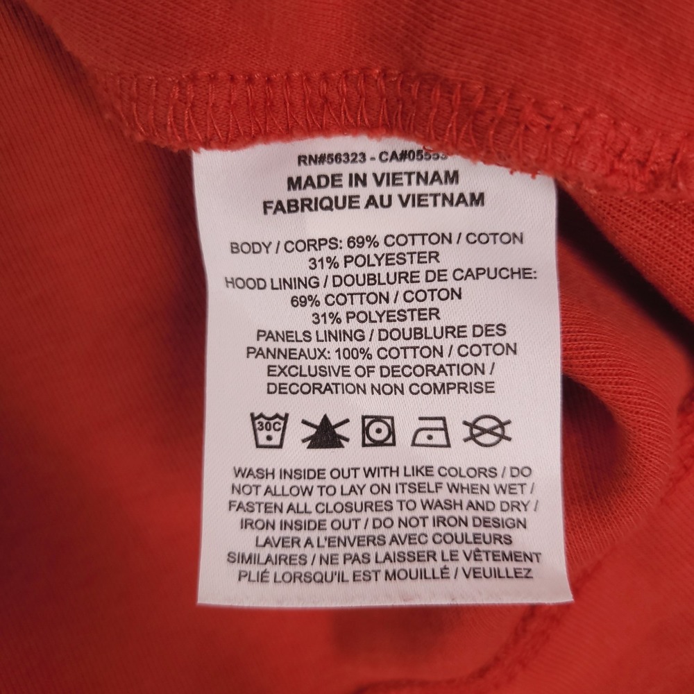 NIKE Sweatsuit Size SMALL Orange Tech Fleece Windrunner w/ Jogger Set - Picture 8 of 16